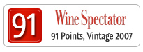 91 Points (2007) – Wine Spectator