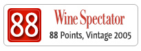 88 Points (2005) – Wine Spectator