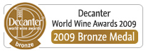 Bronze Medal, World Wine Awards (2008) – Decanter
